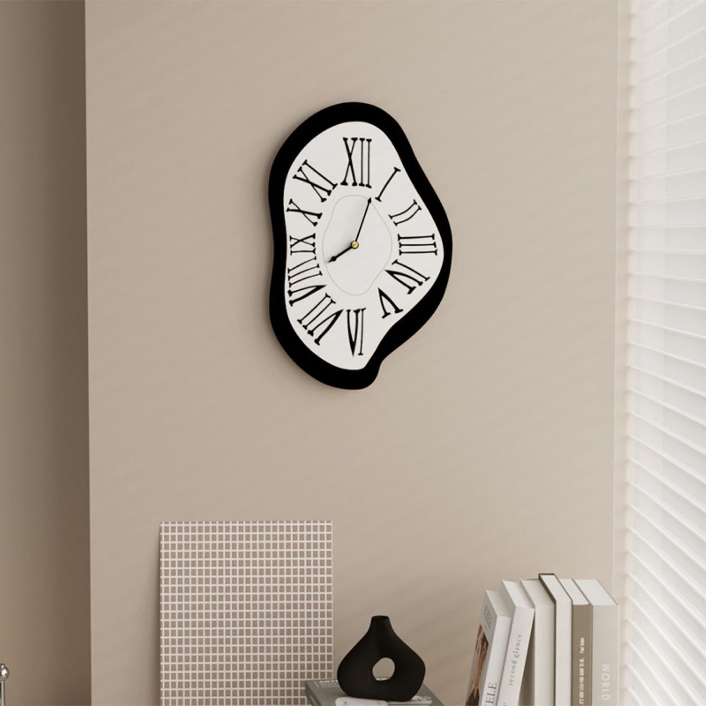 Melting Wall Clock